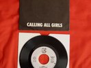 Queen Calling All Girls USA white label promo VG+ / EX