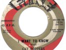 R&B  POPCORN   GAY POPPERS   I WANT TO KNOW  FIRE  RARE