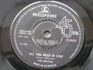 RARE - THE BEATLES -ALL YOU NEED IS LOVE- MISPRINT