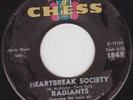 NORTHERN SOUL 45 RPM - RADIANTS on CHESS RECORDS