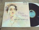MOURA LYMPANY CHOPIN WALTZES LP HMV Green Gold CSD 1301