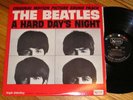 1964 Rock LP - THE BEATLES  A Hard Day's Night  UA Mono