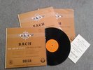 SCHERCHEN Bach Art of Fugue rare uk Decca LXT 2503 3LP