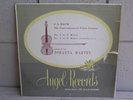 MARTZY BACH UNACCOMPANIED VIOLIN SONATAS UK Angel