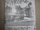 CHROME THE VISITATION LP clear vinyl psych RARE