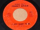 Robbie Hill's Family Affair 45 rare Seattle funk soul  