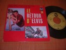 RARE FRENCH EP 45 TOURS RCA BIEM / ELVIS PRESLEY le ret