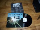 F.U.'s - My America LP- X-Claim Recs., Boston hardcore 