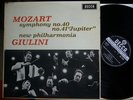 UK Decca WB Grooved SXL 6225 Mozart 40 & 41 Giulini NPO