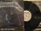 *METALLICA  RIDE THE LIGHTNING* MEGAFORCE ORIGINAL PRES