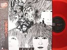 BEATLES REVOLVER JAPAN MONO ISSUE RED WAX LP BLACK OBI +MINT+