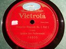 1917 PADEREWSKI LISZT Hungarian Rhapsody No 2 PIANO 78