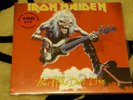 Iron Maiden FEAR OF THE DARK LIVE Italy RED vinyl LP ra