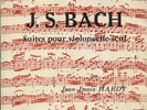 Jean-Louis HARDY, J.S. BACH Suites pour violoncelle 1 &