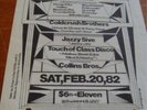 COLD CRUSH/JAZZY 5 Orig HIP HOP/RAP FLYER  Buddy Esq