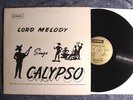 LORD MELODY SINGS CALYPSO CYRIL DIAZ COOK RECORDS