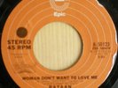70s soul funk 45 BATAAN Woman Don't Want To on EPIC   c