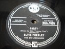 ELVIS PRESLEY - PARTY - UK RCA.1020 - 1957 - Ex+ 78' RE