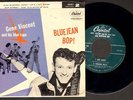 ROCKABILLY 45 EP Gene Vincent BLUEJEAN BOP clean