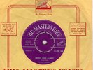 RARE HMV silver 45  ELVIS PRESLEY  LAWDY MISS CLAWDY