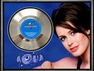 AQUA - BARBIE GIRL - FRAMED 'SILVER' 45rpm  RECORD