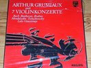 GRUMIAUX - 7 VIOLIN CONCERTOS - PHILIPS 4 LP - SEALED