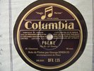 rare 78 RPM COLUMBIA DFX 125 CHAUSSON BY ENESCO VIOLON 