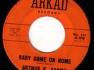 DEEP SOUL 45 ARTHUR K. ADAMS I'LL NEVER FORGET YOU/BABY