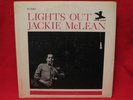 Jackie McLean LP Lights Out New Jazz NJ 8263 mono RVG D