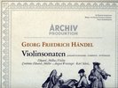 EDUARD MELKUS HANDEL VIOLIN SONATAS ARCHIV 2 LP