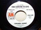 Towanda Barnes-A&M,white lbl promo-R&B/soul-VG++