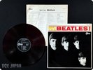 BEATLES MEET THE JAPAN JOHN LENNON RED WAX LP f808
