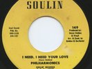 LISTEN - Rare Soul 45 - Philharmonics - I Need, I Need 
