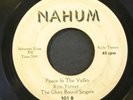45 GLORY BOUND SINGERS on NAHUM God Is Not Dead rare bl