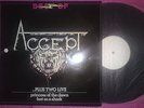 ACCEPT BEST PLUS TWO  LIVE/ ONLY GREEK TEST PRESSING LP