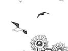 Seagulls and Sunflowers by Naomi Lewis