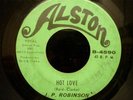J P ROBINSON Hot Love ALSTON MIAMI DEEP FUNK 45 HEAR