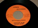 CHICAGO SLIM BLUES BAND - Rattlesnake Boogie 45 Lewis R