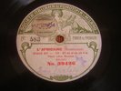   78RPM  FONOTIPIA . MILANO / MEYERBEER  teno