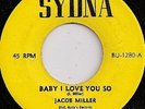 JACOB MILLER / BABY I LOVE YOU / LISTEN