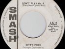 Kitty Ford - Don't Play No. 9 - 1961 Country 45 promo on Smash