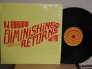 DJ SHADOW DIMINISHING RETURNS 2LP RARE NM-