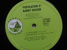 RANDY HOLDEN / POPULATION II  HOBBIT PRESS HEAVIEST OF HEAVIES NOT REISSUE