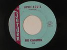 THE KINGSMEN rock/garage 45 LOUIE LOUIE/HAUNTED CASTLE JERDEN VG+