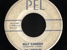 ROCKABILLY 45 JAY CHEVALIER BILLY CANNON PEL HEAR