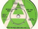 NORTHERN SOUL  MARV JOHNSON I MISS YOU BABY *MINT* STUNNING DEMO TMG 713