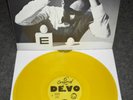 DEVO Be Stiff RARE 1979 FRENCH OOP (941002 BA213) SLEEVE & YELLOW VINYL N.MINT