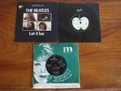 3 Beatles 1st Press, Hello, Goodbye 1967, Old Brown Shoe 1969, Let it be 1970.