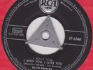 Elvis Presley Single,MY BABY LEFT ME-GER-1956,S1 RARE ERSTPRESSUNG