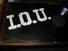 I.O.U. 70s ROCK DETROIT PRIVATE PRESS LP Self-titled ORIGINAL 1977 USA ISSUE